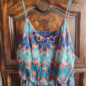 City Triangles Maxi Dress